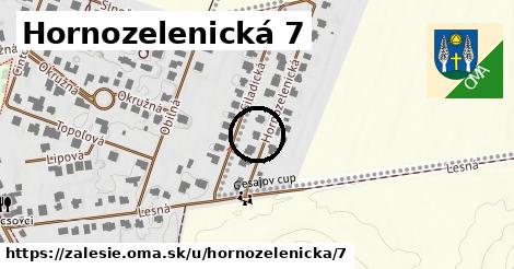 Hornozelenická 7, Zálesie