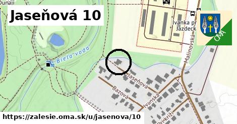 Jaseňová 10, Zálesie