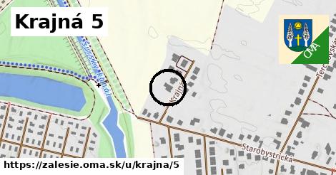 Krajná 5, Zálesie