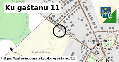 Ku gaštanu 11, Zálesie