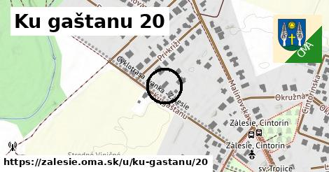 Ku gaštanu 20, Zálesie