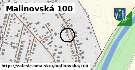 Malinovská 100, Zálesie