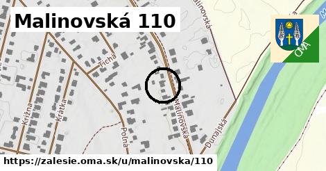 Malinovská 110, Zálesie