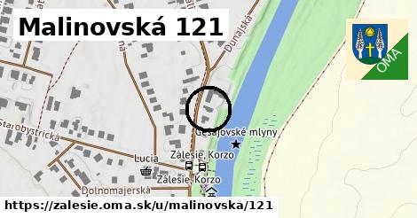 Malinovská 121, Zálesie