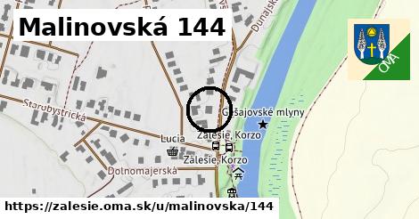 Malinovská 144, Zálesie