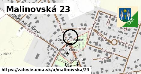 Malinovská 23, Zálesie