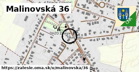 Malinovská 36, Zálesie