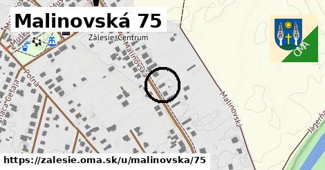 Malinovská 75, Zálesie