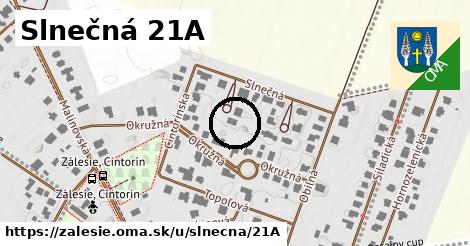 Slnečná 21A, Zálesie