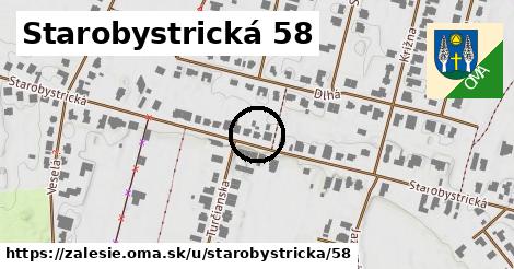 Starobystrická 58, Zálesie