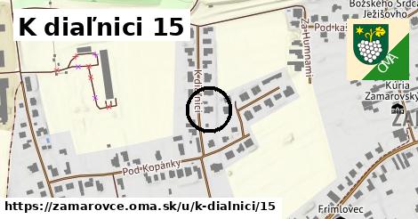 K diaľnici 15, Zamarovce