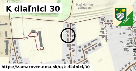 K diaľnici 30, Zamarovce