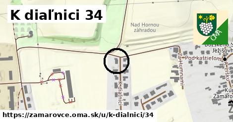 K diaľnici 34, Zamarovce