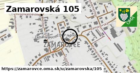 Zamarovská 105, Zamarovce