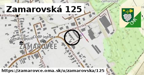 Zamarovská 125, Zamarovce