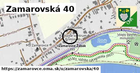 Zamarovská 40, Zamarovce