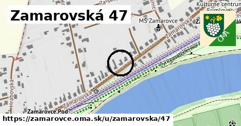 Zamarovská 47, Zamarovce