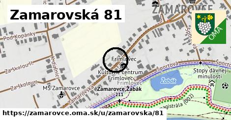Zamarovská 81, Zamarovce
