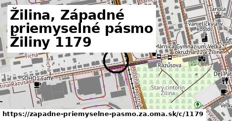 Žilina, Západné priemyselné pásmo Žiliny <span class="supisne">1179</span>
