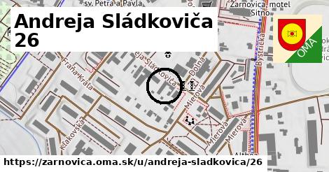 Andreja Sládkoviča 26, Žarnovica