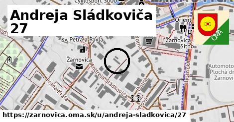 Andreja Sládkoviča 27, Žarnovica