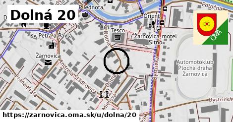 Dolná 20, Žarnovica