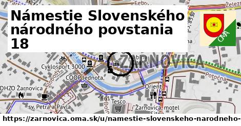 Námestie Slovenského národného povstania 18, Žarnovica