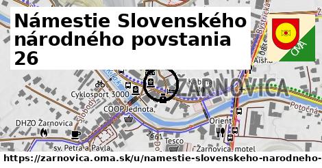 Námestie Slovenského národného povstania 26, Žarnovica