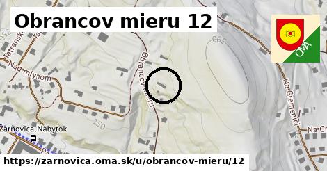 Obrancov mieru 12, Žarnovica