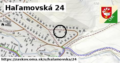 Haľamovská 24, Žaškov