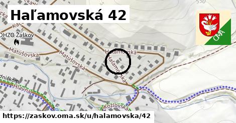 Haľamovská 42, Žaškov