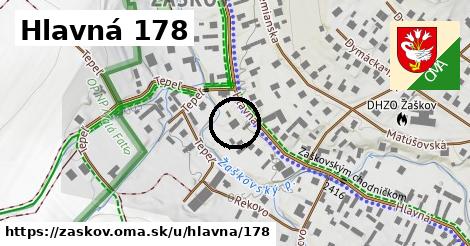 Hlavná 178, Žaškov