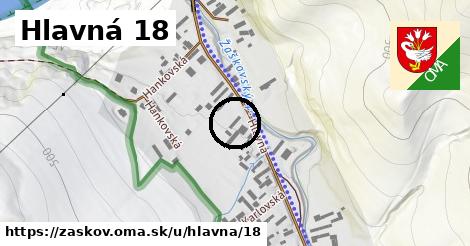 Hlavná 18, Žaškov