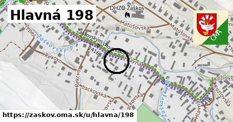 Hlavná 198, Žaškov