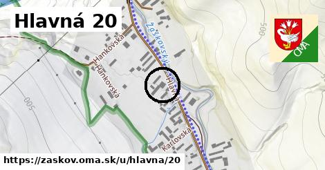 Hlavná 20, Žaškov