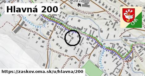 Hlavná 200, Žaškov