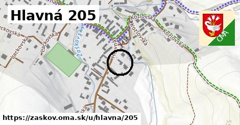 Hlavná 205, Žaškov