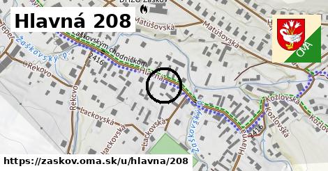 Hlavná 208, Žaškov