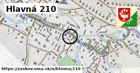 Hlavná 210, Žaškov