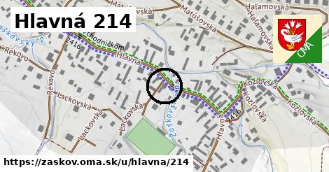 Hlavná 214, Žaškov