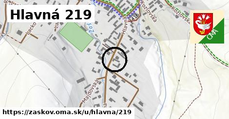 Hlavná 219, Žaškov