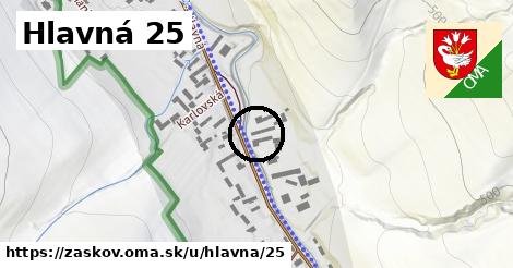 Hlavná 25, Žaškov