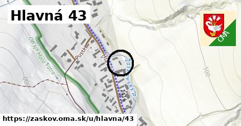 Hlavná 43, Žaškov