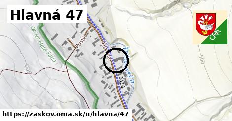 Hlavná 47, Žaškov