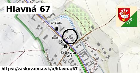 Hlavná 67, Žaškov