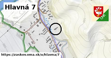 Hlavná 7, Žaškov