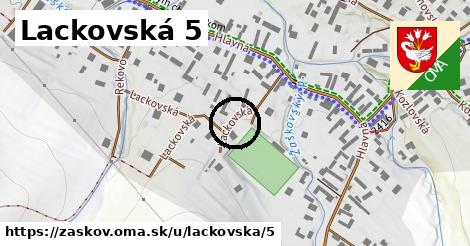 Lackovská 5, Žaškov