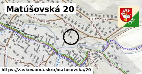 Matúšovská 20, Žaškov