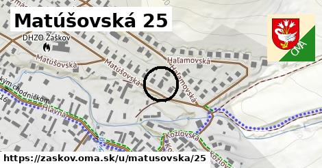 Matúšovská 25, Žaškov