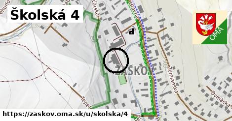 Školská 4, Žaškov